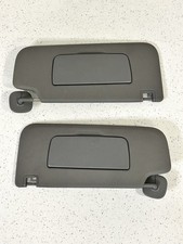 OEM 2019-2021 Chevrolet Silverado 1500 SUN VISORS Dark GRAY SET 1193834 picture