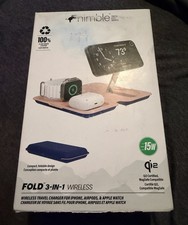 NIMBLE FOLD 3-in-1 MagSafe Travel Charger  Apple Devices - Special Edition Pink picture