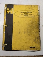 HYSTER SERVICE REPAIR MANUAL SPACESAVER CHALLENGER S H 60 70 80 100 120 B C 1972 picture
