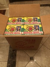 1989 Bowman Baseball Wax Box- From Sealed Case- Ken Griffey Jr Rookie RC picture