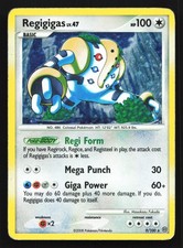 Regigigas 9/100 Stormfront Holo Rare Pokemon Card picture