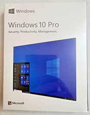 Microsoft Windows 10 Pro 32 64 Bit USB Flash Drive New Sealed Retail Box Genuine picture