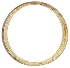 14/20 Yellow Gold-Filled Wire | Round | Dead Soft | 10-30 Gauge | 1-10 ft | USA picture