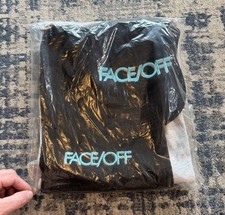 Vintage 1997 Face/Off Movie Promotional Set T Shirt XL Snapback Hat & Towel NOS picture