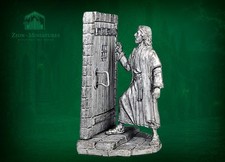 Jesus Knocking at the Door 54mm Tin Miniature Christian Biblical Figu picture