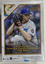 2021 Topps Gallery Baseball Blaster Box Printer Proof Parallels Autos Sealed New picture
