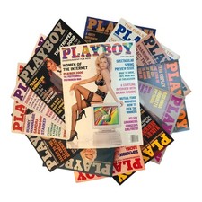 Vintage Playboy Magazine Lot of 13 1990-1996 Mixed Issues  picture