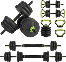 4-In-1 Adjustable Dumbbell Weights 44/66/88 Lb, Adjustable Dumbbell Set picture