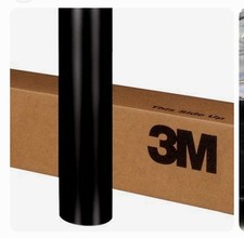 3M Wrap Film Series 2080 Satin Black Vinyl Wrap Film MPN 2080-S12 6 / 6feet picture