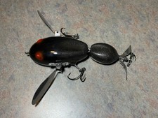 Jointed Creeper Wood Musky Lure - Small Batch Baits. Mint & Unique  picture