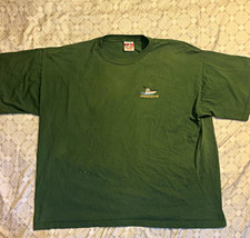 Bayside Heavyweight Preshrunk Green Fish Fear Us Graphic T-shirt picture