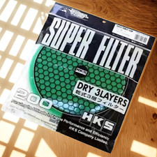 3Layer HKS Style Super Power Flow Air Filter 200mm Replacement Element Mushroom  picture