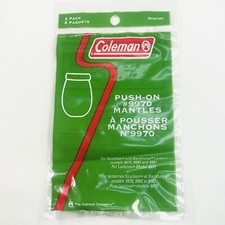New Coleman 9970 Push-on Lantern Mantles 2 Pack 9970A102C for 9970 9980 & 9981 picture