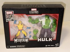 Hasbro Marvel Legends Wolverine Vs. Hulk 80th Anniversary 2-Pack 181 Sealed picture