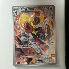 Pokémon TCG Armarouge 086/084 Full Art Holo Illustration Rare Pitch Black picture
