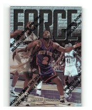 1997-98 Topps Finest LARRY JOHNSON #139 Refractor #/1090 picture