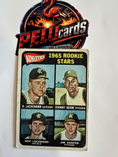 Topps 1965 Rookie Stars RC High #526 Hunter Odom Lachemann Athletics Tim picture