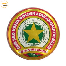 Set of 10 - Golden Star Balm Cao Sao Vang 3g Original Vietnam Muscle Pain picture