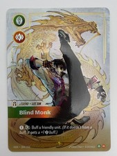Lee Sin, Blind Monk (Overnumbered) Foil Showcase Origins 304/298 NM picture