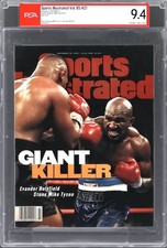 1996 Sports Illustrated - Mike Tyson vs. Evander Holyfield I - PSA 9.4 - Top Pop picture