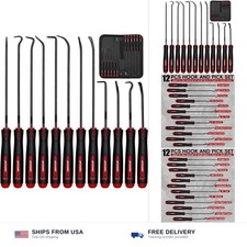 WISEUP 12-Piece Pick and Hook Tools Set, Precision Automotive Pick Tool Set, ... picture
