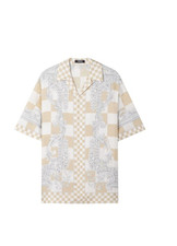 Versace Medusa Contrasto Button Down Cotton Shirt Size Large picture
