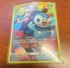 Pokemon TCG Piplup 239/236 Secret Rare Full Art Holo SM Cosmic Eclipse ENG picture