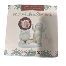 Snowbabies Storybook How Do You Scare a Lion Figurine, 3.82 Inch -New in Box picture