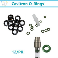 Cavitron O-Rings Green Ultrasonic Insert O-Rings Green or Black, 12/Pk picture