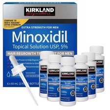 Kirkland Minoxidil 5% Extra Strength Men 6 Month Supply Hair Regrowth picture