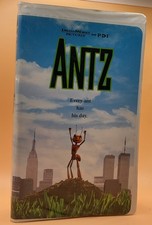 Antz VHS 1999 Clamshell Acceptable-Worn Condition **Buy 2 Get 1 Free** picture