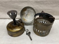 Vintage SVEA 123 Portable Camping Stove Sweden Pieces Incomplete Preowned picture