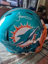 Tyreek Hill Signed Miami Dolphins Full Size Speed Helmet Beckett Witness BAS COA picture