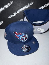 NWT New Era 9Fifty Tennessee Titans Retro Team Logo Navy Blue  Snapback Hat picture