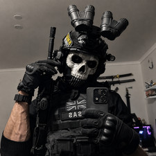 Call of Duty Ghost Mask, COD HALLOWEEN Gaming Simon Riley COSPLAY picture