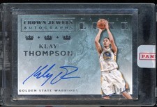 Klay Thompson 2015-16 Panini Luxe Auto #d /49 Crown Jewels Autographs Sealed picture