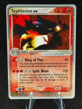 LP | Typhlosion ex | EX Sandstorm | 99/100 | Holo | Rare Holo ex picture