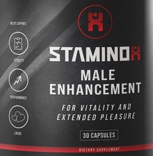 StaminoX Mens Health Support Dietary Supplement Genuine Stamino X 30 Capsules picture