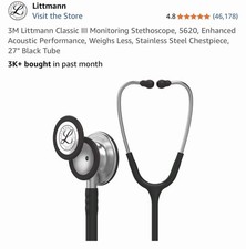 3M Littmann Classic III 27 inch Monitoring Stethoscope (5811) picture