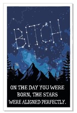 Birthday Card Funny Birthday Card Stars GC28 picture