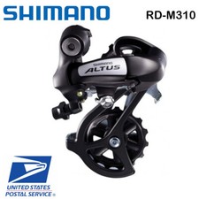 Shimano Altus RD M310 7 Speed 8 Speed Black MTB Rear Derailleur RD-M310 picture
