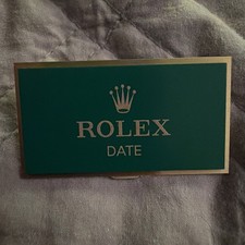 Rolex Authorized Dealer Display Clip Signs  tag- Date- Rare Item picture