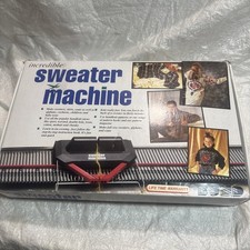 VINTAGE BOND INCREDIBLE SWEATER MACHINE KNITTING IN BOX  with  accessories  picture