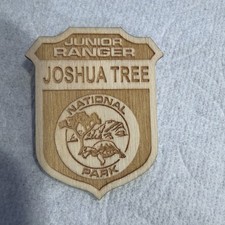 Junior Park Ranger Joshua Tree National Park Wood Badge picture