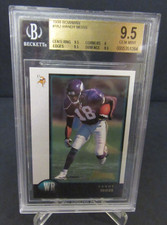 1998 Bowman #182 Randy Moss BGS 9.5 GEM MINT Rookie Card Minnesota Vikings RC picture