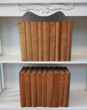 1901 Life & Works of Charles Kingsley Antique Limited Edition 19 Volume Red/Gold picture
