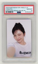 BABYMONSTER CHIQUITA PSA 10 UNIQLO UT 2026 PURHASE BONUS SELFIE Photocard K-pop picture