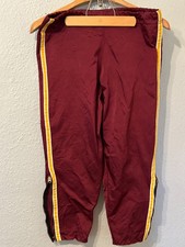 True Vintage 1950s Men Sz 30 Athletic Track Pants Joggers Talon Zippers USA made picture