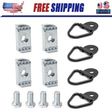 For Nissan Frontier Titan Utility Track Truck Bed Rail Cargo Mounting Kit 4 Set picture
