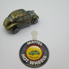 Hot Wheels Redline Original Custom VW Bug Olive Excellent US 🔨 picture